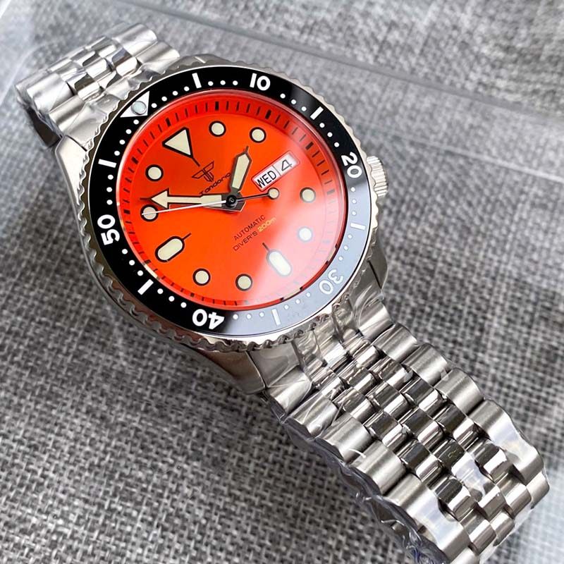 Commuter Business Mens Waterproof Mechanical With Weekly Calendar