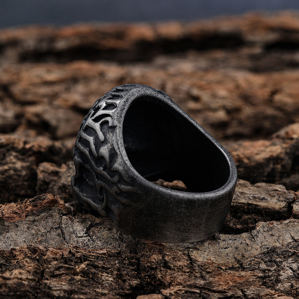 Fashionable Minimalist Retro Designed Alloy Ring