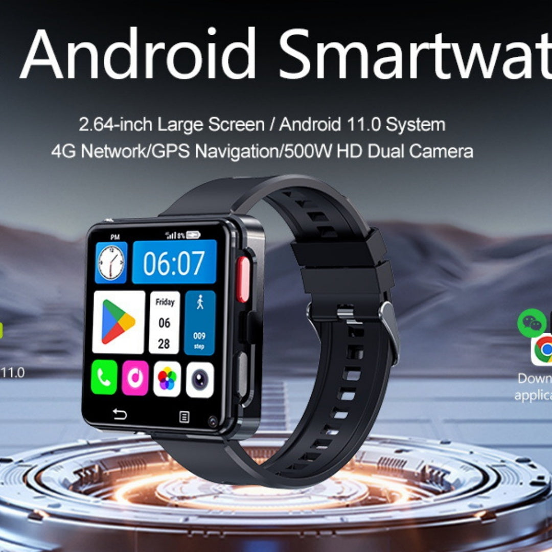 Large Screen Dual Camera Detachable Smart Watch
