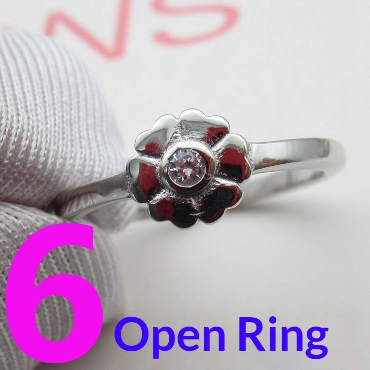 Womens Personalized Fresh-style Ring Open-ended Pinky
