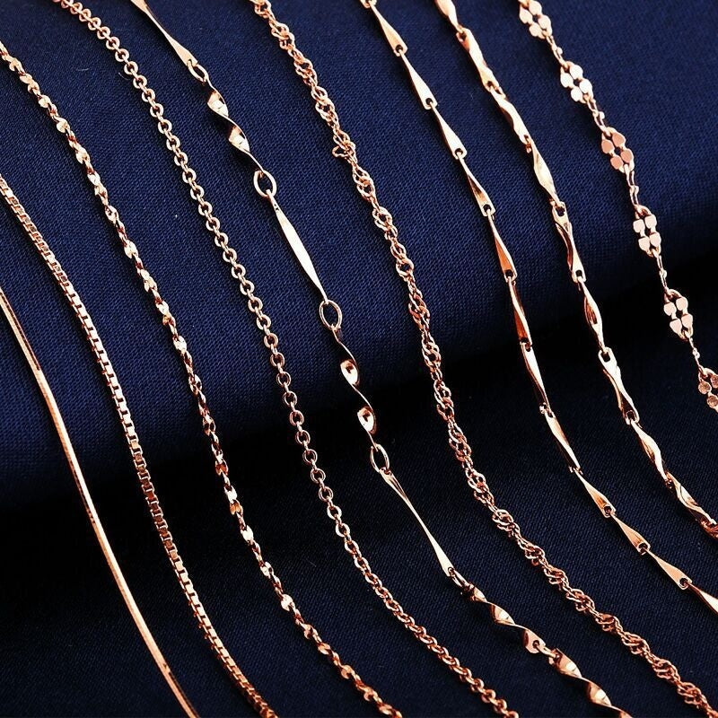 Colorfast Gold Necklace For Women