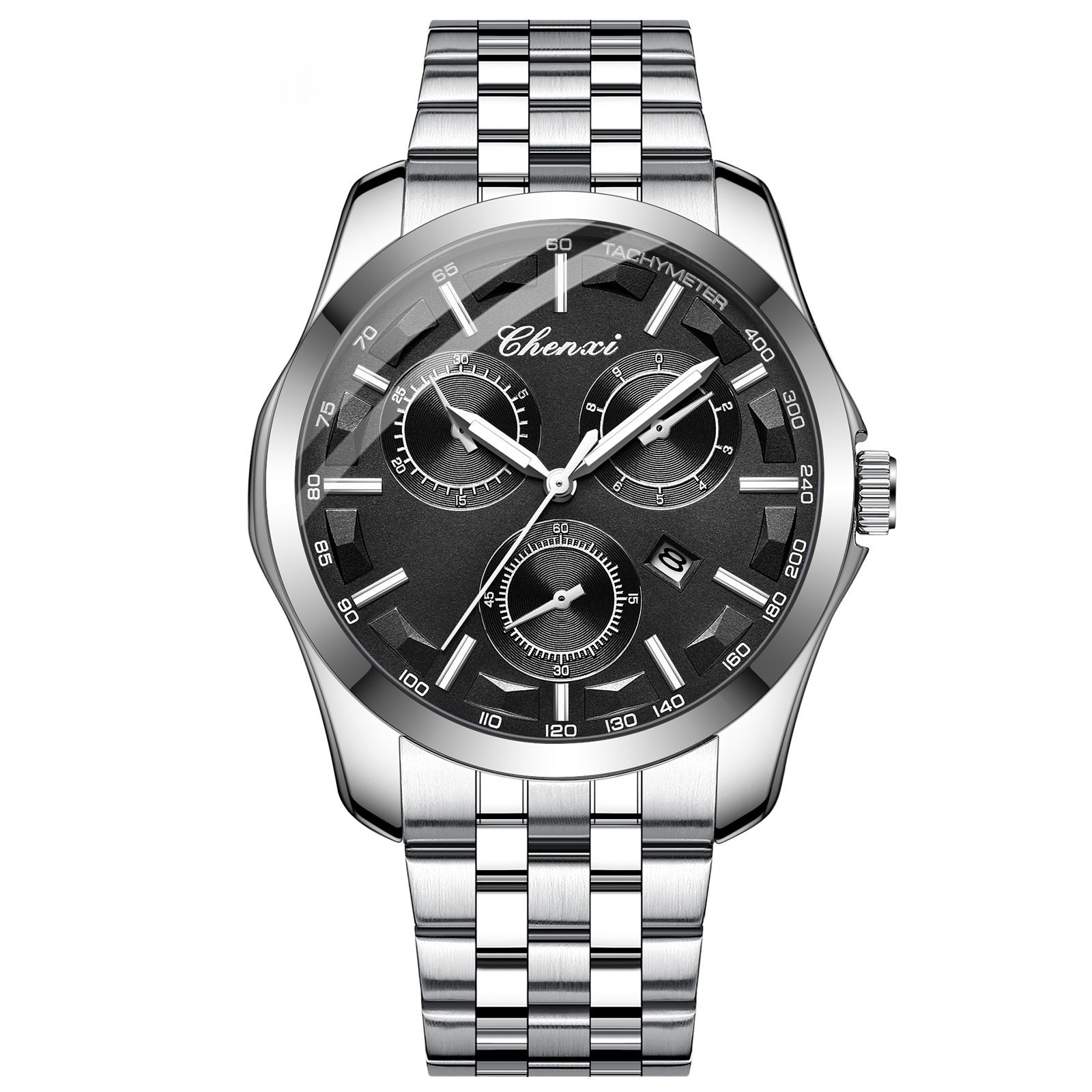 Stylish Business Mens Watch With Luminous Hands