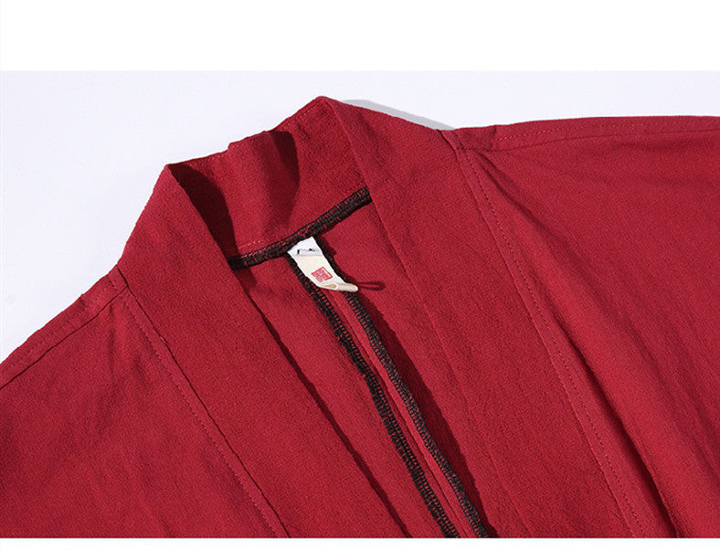 Short Cape 7 / 4 sleeve road Robe