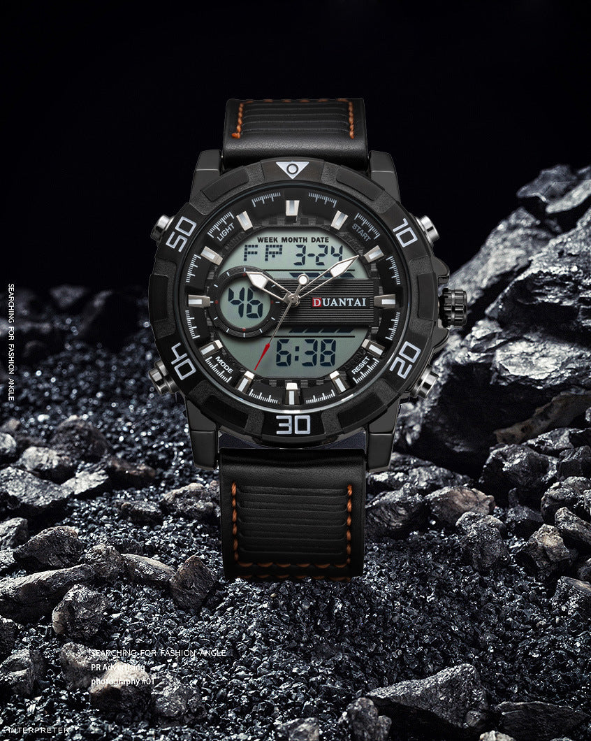 Men's Multi-double Inserts Outdoor Watch