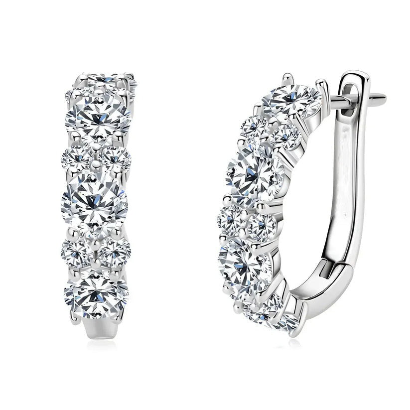 Zircon D European And American-style Designer Earrings