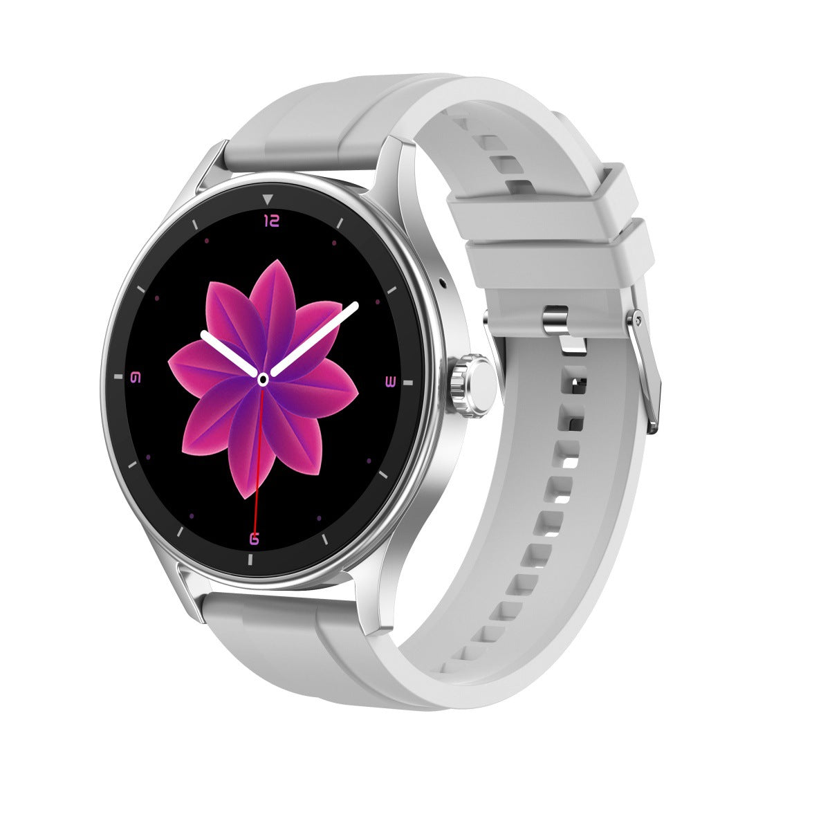 Stainless Steel Polished Dual-Strap Bluetooth Call Sports Watch