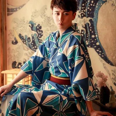 Japanese Kimono Formal Polyester Anti-Wrinkle Non-Ironing Kimono Suit