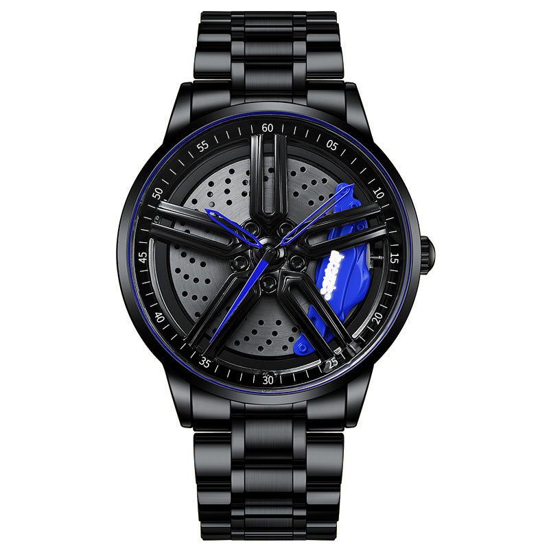 Three-dimensional Hollowed-out Cross-border Quartz Watches In A Hundred Styles