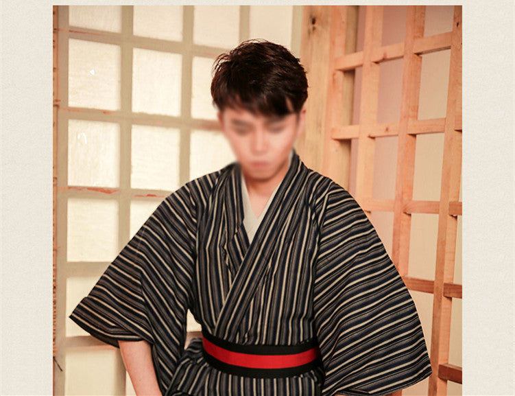 Ancient Costume Men Japanese Kimono Samurai Clothes Japanese Swordsman