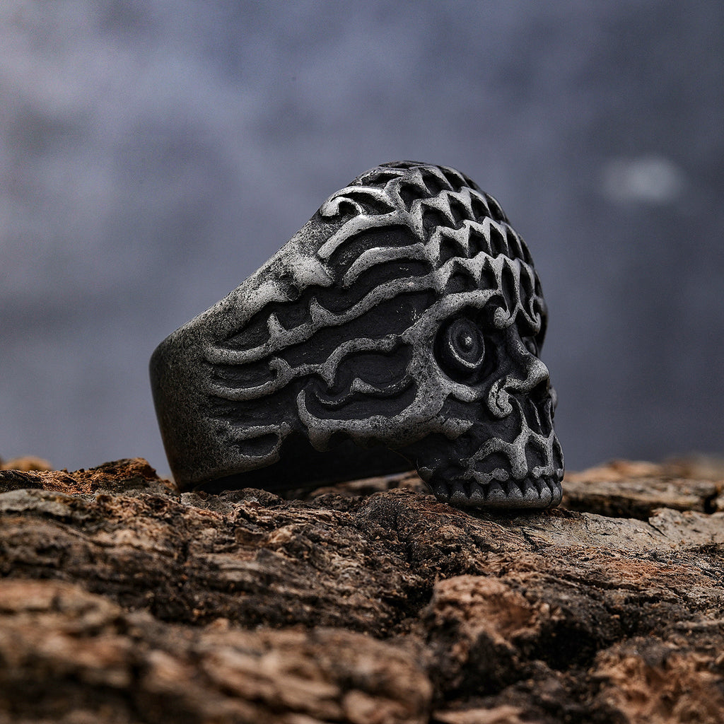 Fashionable Minimalist Retro Designed Alloy Ring