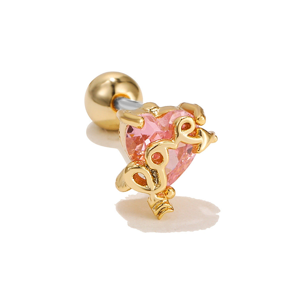 Ultra-fairy Stainless Steel Earrings For Women