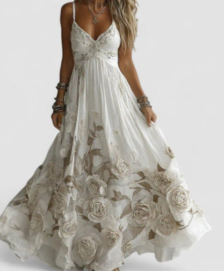 Fashionable Casual Dress With Digital Print