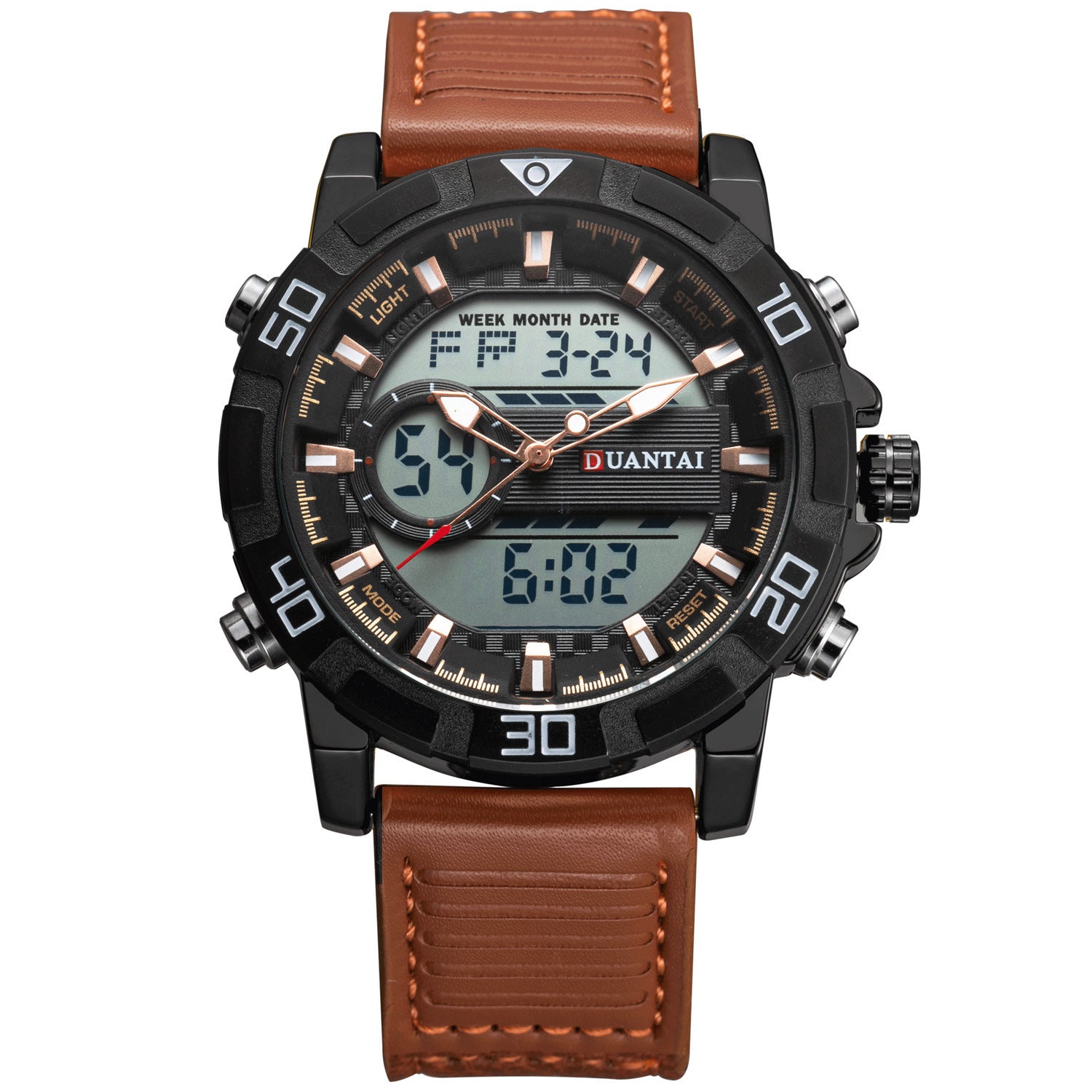 Men's Multi-double Inserts Outdoor Watch