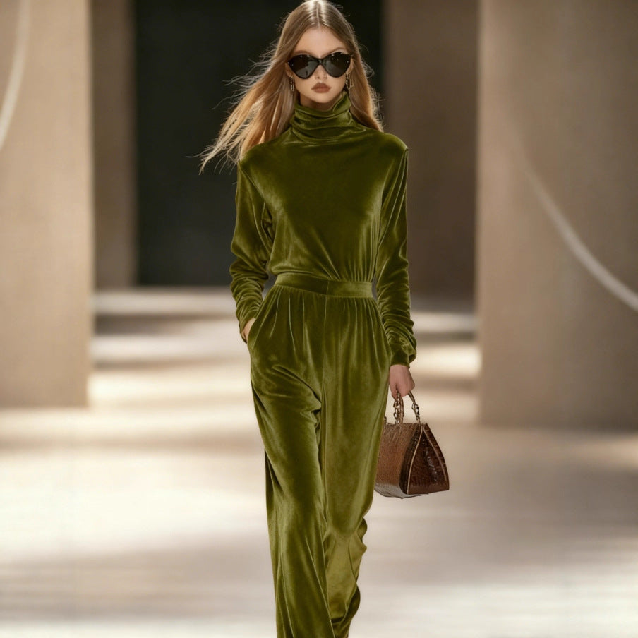 Stylish Minimalist And Relaxed Fit Womens Long Sleeve Set