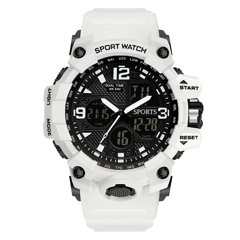 Male Student Multi-functional Youth Leisure Sports Fashion Electronic Watch