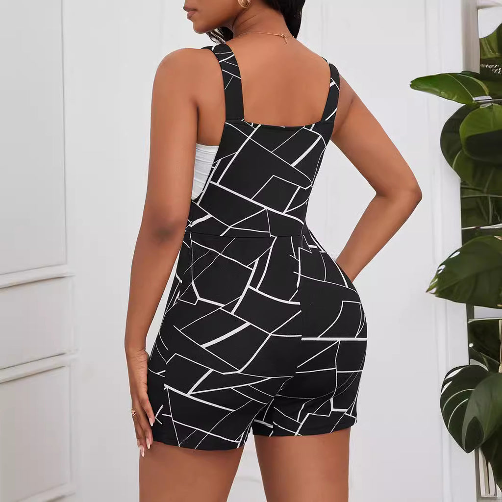 Stylish Casual And Minimalist Design Womens Jumpsuit