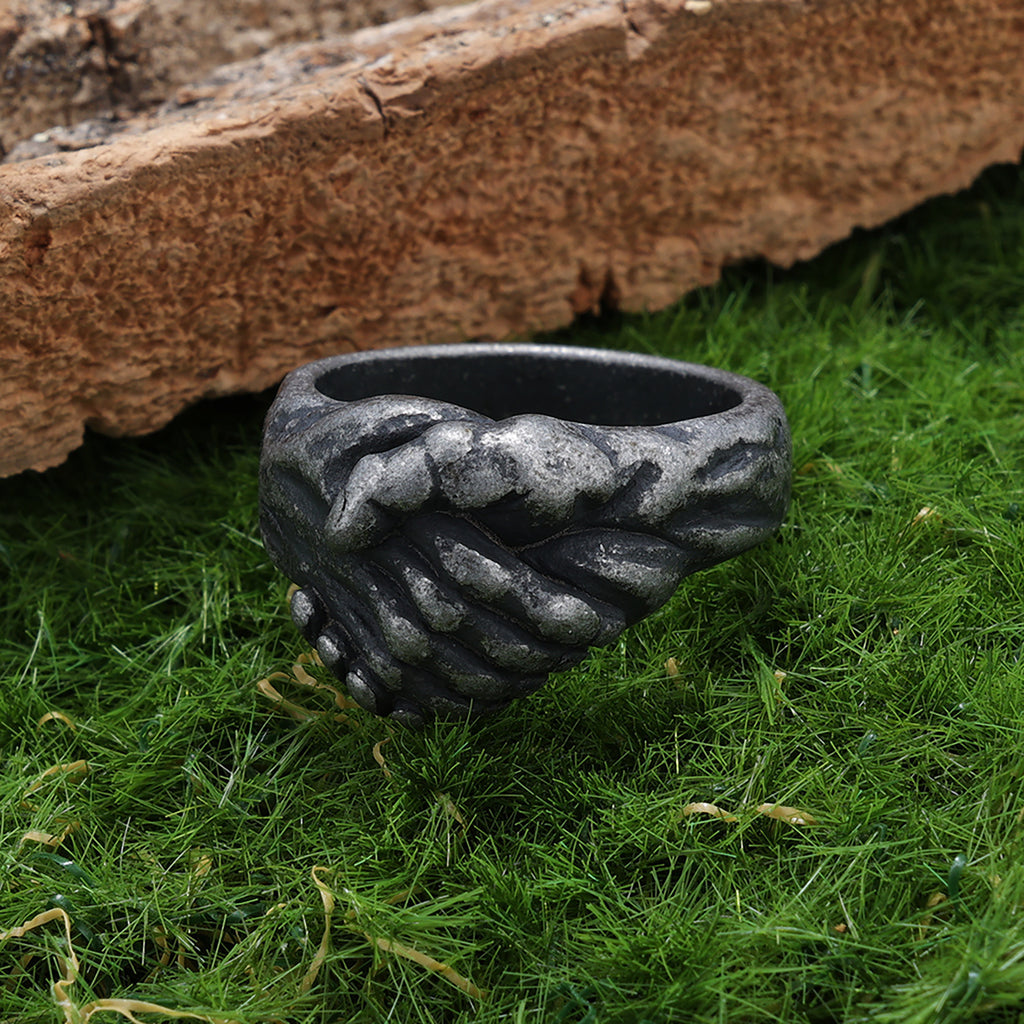 Fashionable Minimalist Retro Designed Alloy Ring