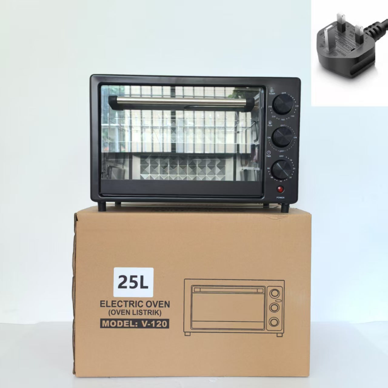 25L Multi-function Oven Small Household Double-layer Electric Oven