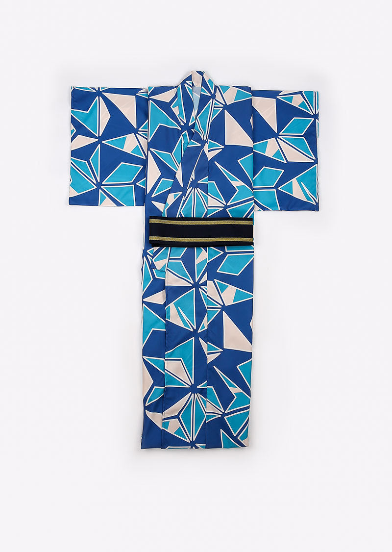 Japanese Kimono Formal Polyester Anti-Wrinkle Non-Ironing Kimono Suit