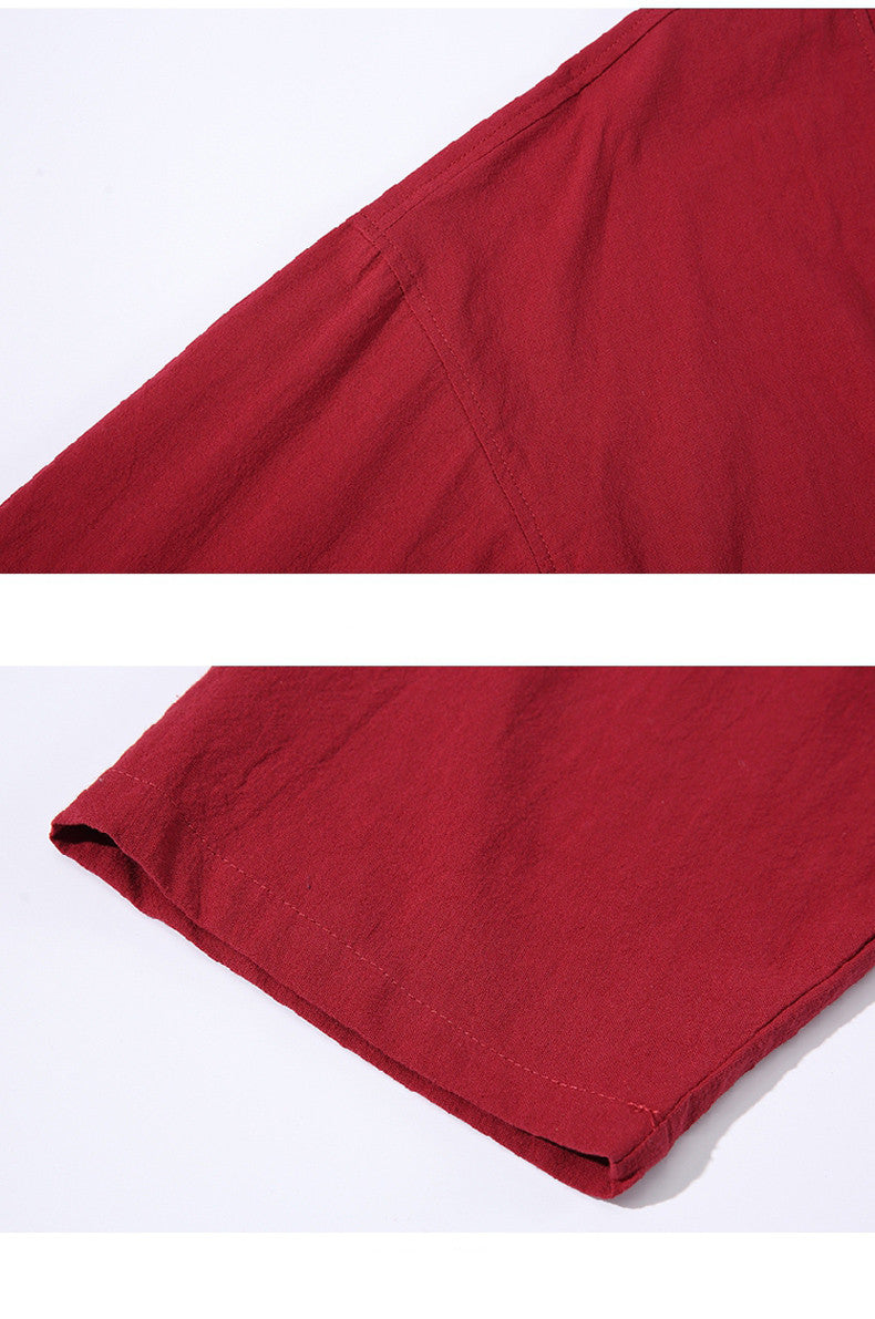 Short Cape 7 / 4 sleeve road Robe