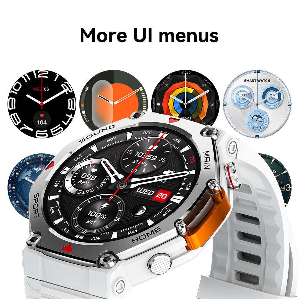 New 5ATM Water-Resistant Sports Smartwatch