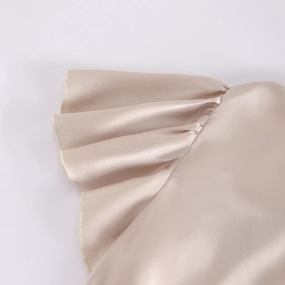 Stylish And Minimalist Womens Short Sleeve Top