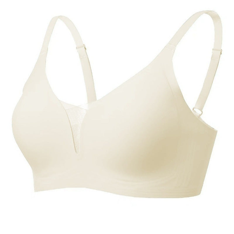 Seamless One-Piece Plus-Size Push-Up Bra For Women With A Beautiful Back