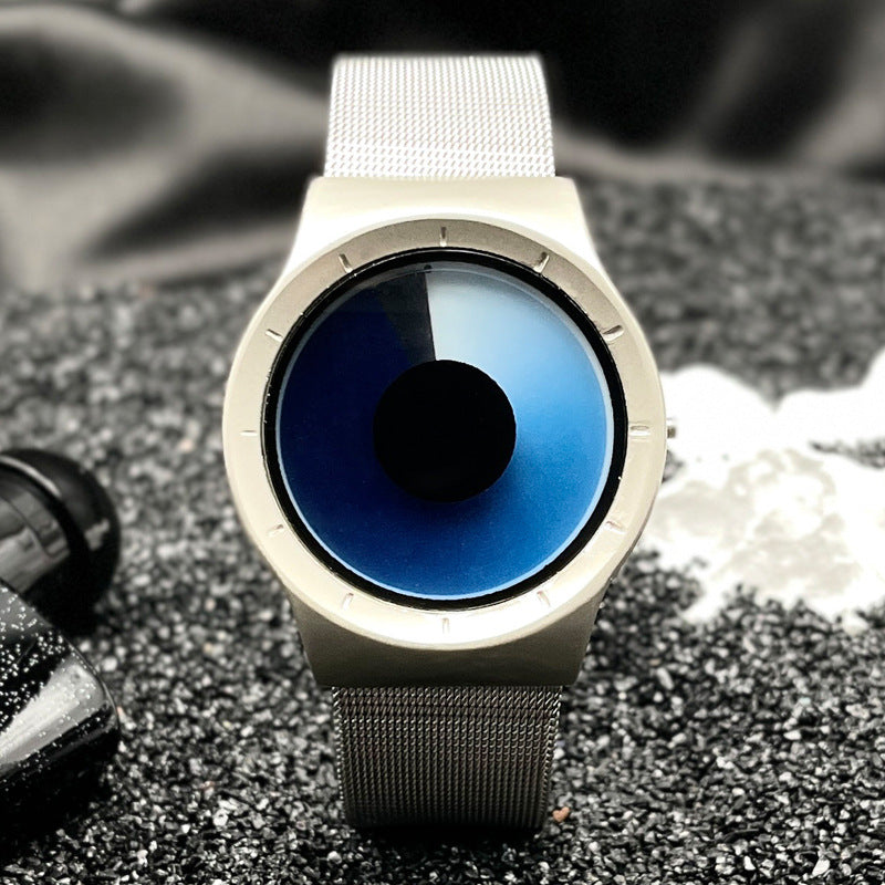 Unisex Quartz Casual Stainless Steel Sports Watch