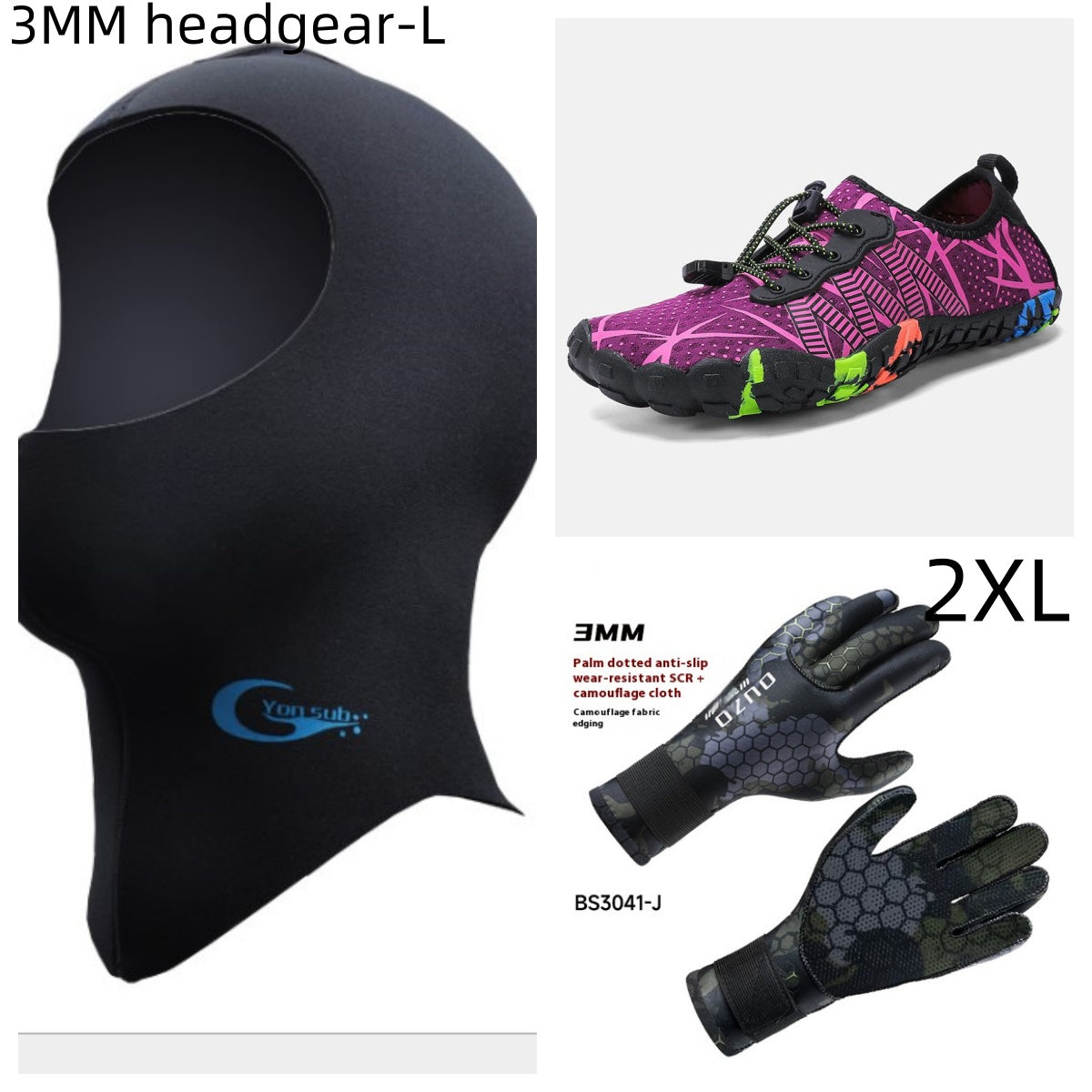 Men's  Diving Leisure Swimming Shoes