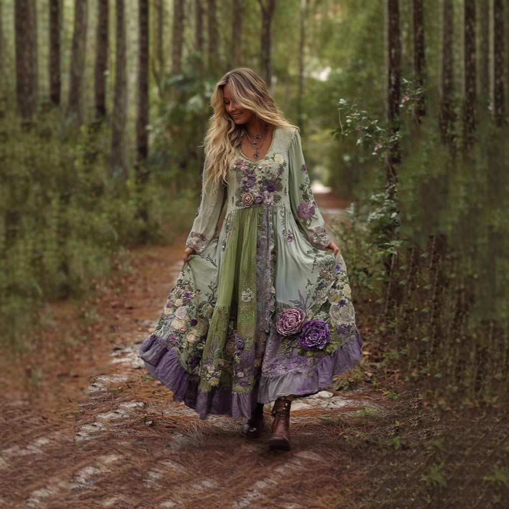 Fashionable Casual Dress With Digital Print