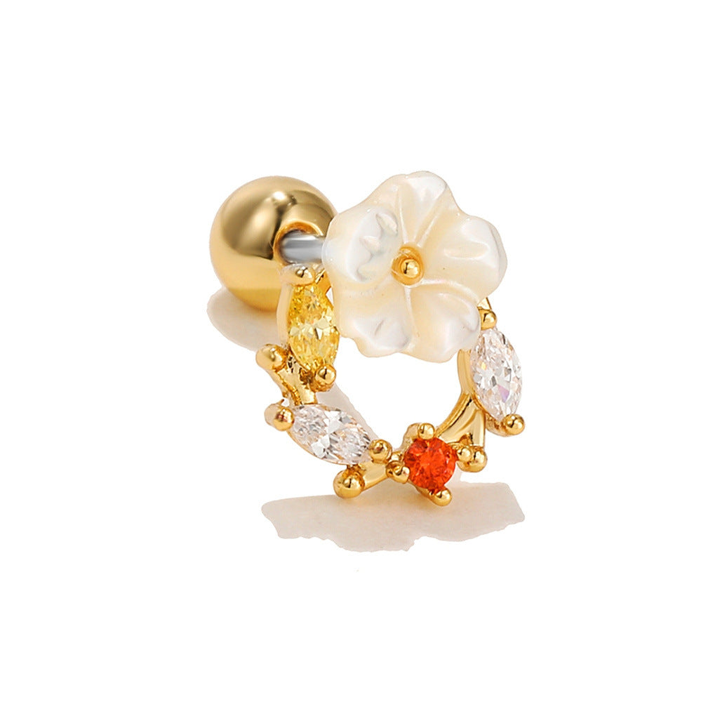 Ultra-fairy Stainless Steel Earrings For Women