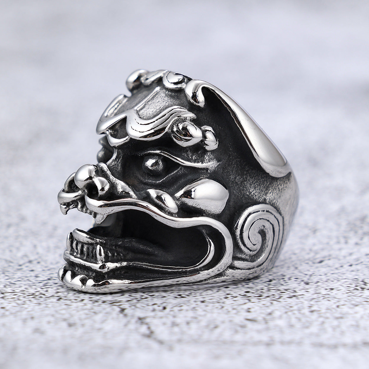 Fashionable Minimalist Retro Designed Alloy Ring