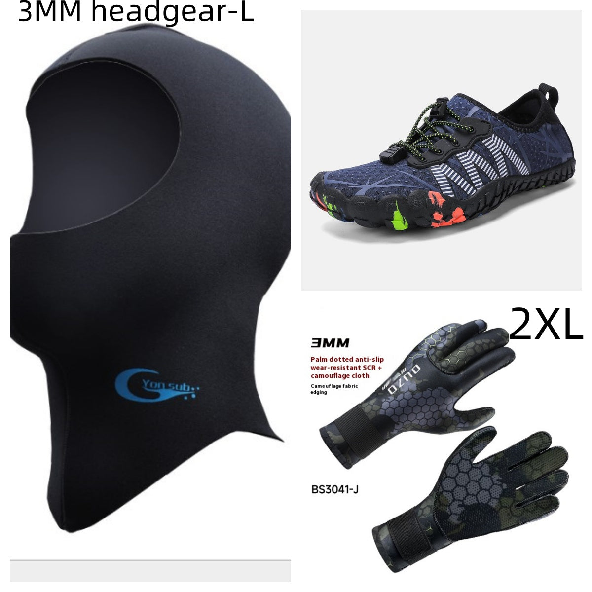 Men's  Diving Leisure Swimming Shoes