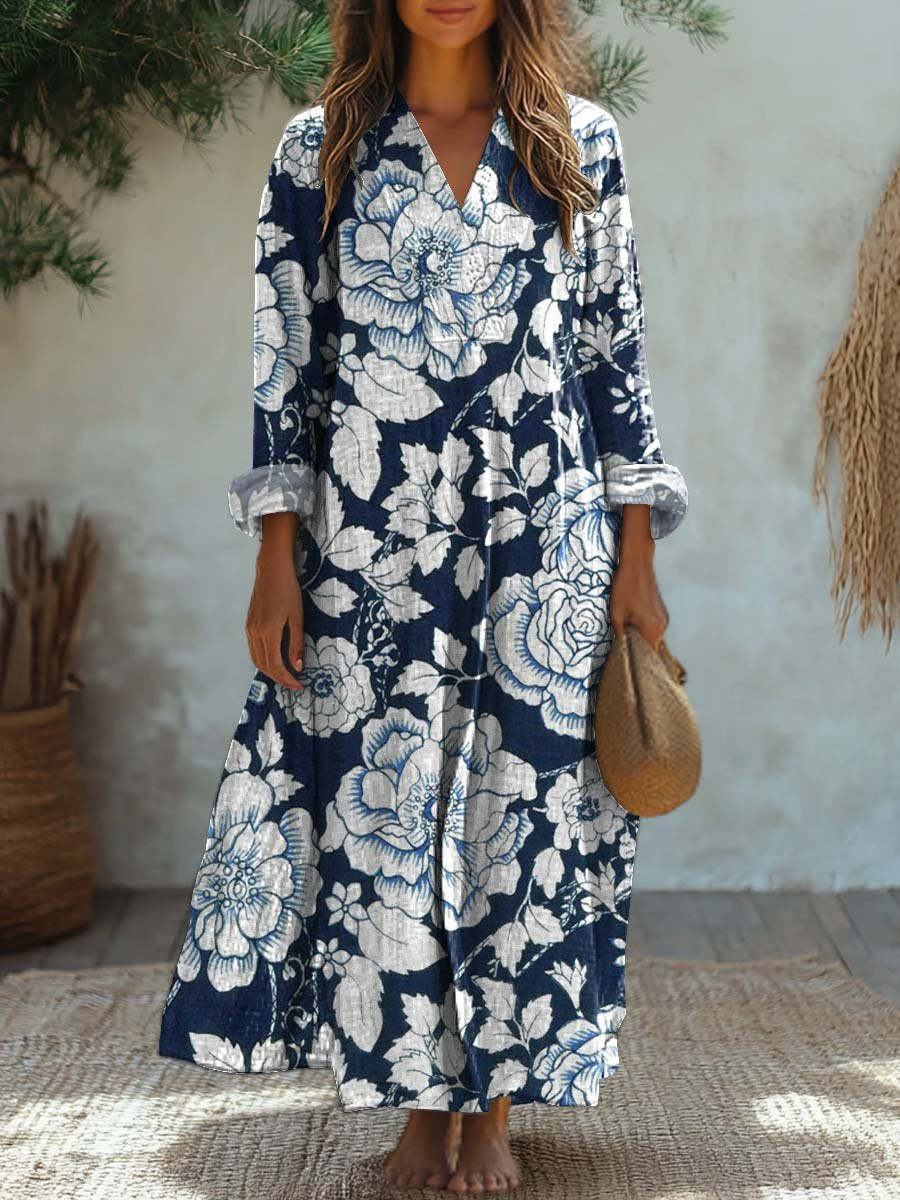 Fashionable Casual Dress With Digital Print