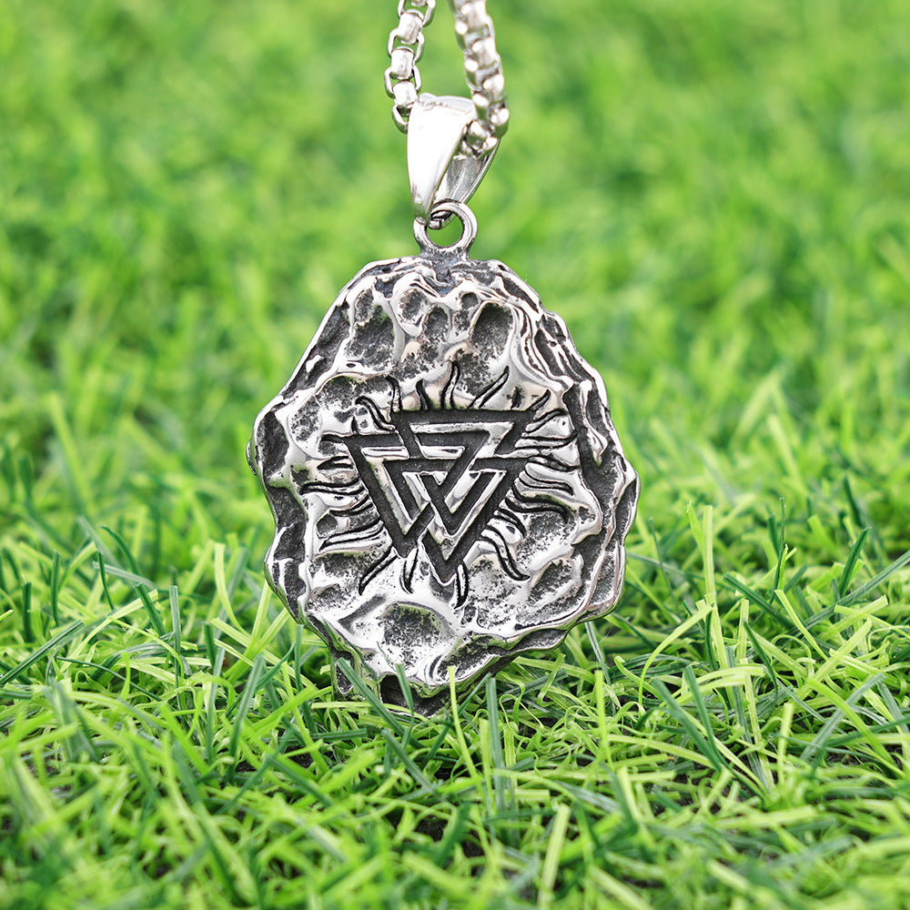 Retro Titanium Steel Pendants From Europe And The US