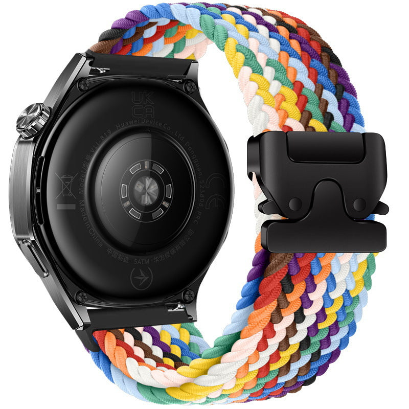 Watch Strap Woven Nylon Loopback Strap