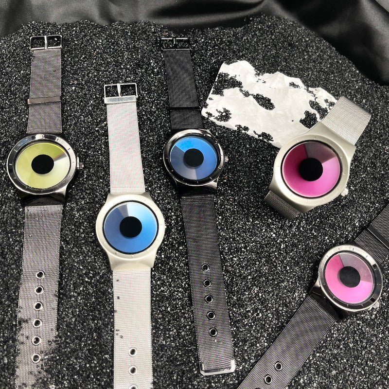 Unisex Quartz Casual Stainless Steel Sports Watch