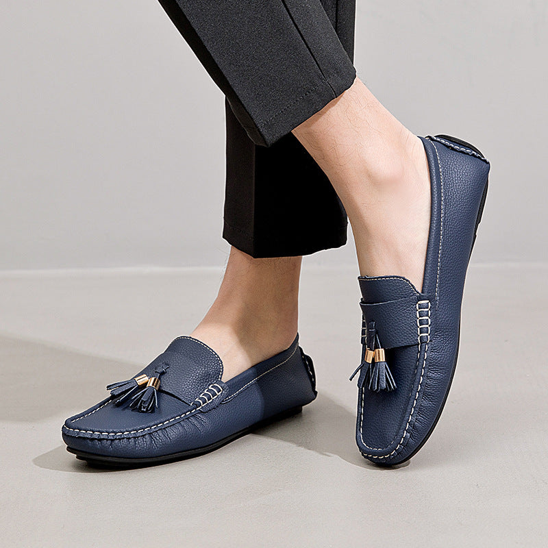 Mens Versatile Trendy Casual Loafer Shoes