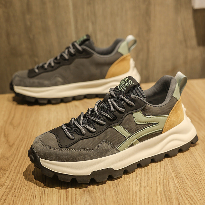 Versatile Casual Dad ShoesConverse-style Sneakers For Teenage Boys