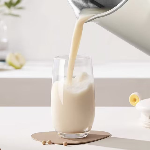 110V Stainless Steel Inner Liner Soymilk Maker Household Touch Screen Automatic Wall Breaker