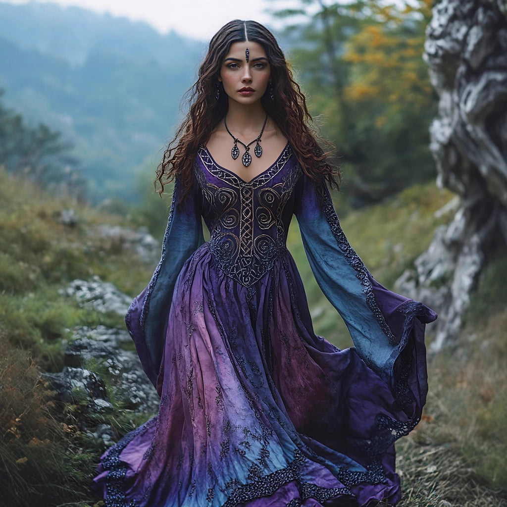 Fashionable Casual Dress With Digital Print