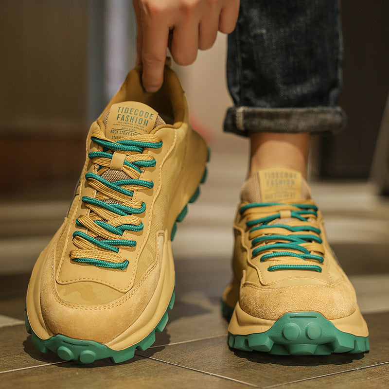 Versatile Casual Dad ShoesConverse-style Sneakers For Teenage Boys