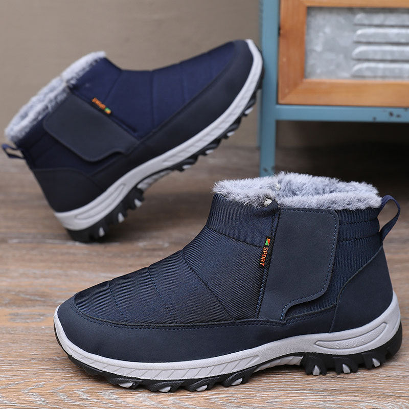 New Winter Slip-on Fleece-lined, Extra-thick Outdoor Snow Boots