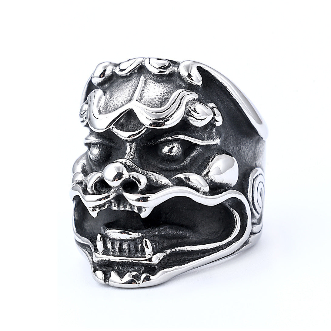 Fashionable Minimalist Retro Designed Alloy Ring