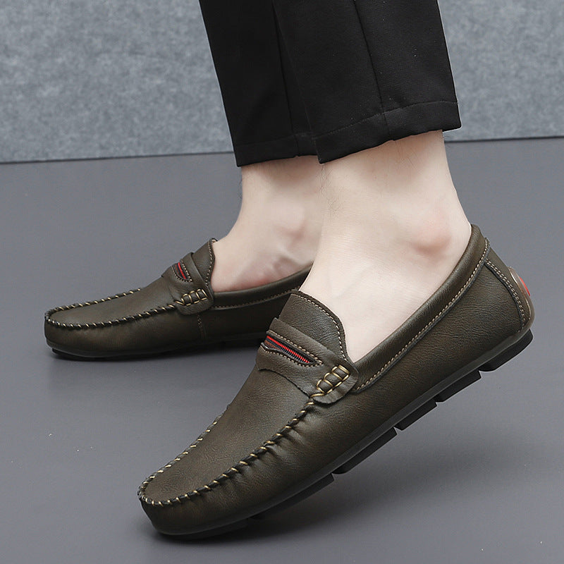 Summer Slip-on Casual All-match Lightweight Mens Shoes