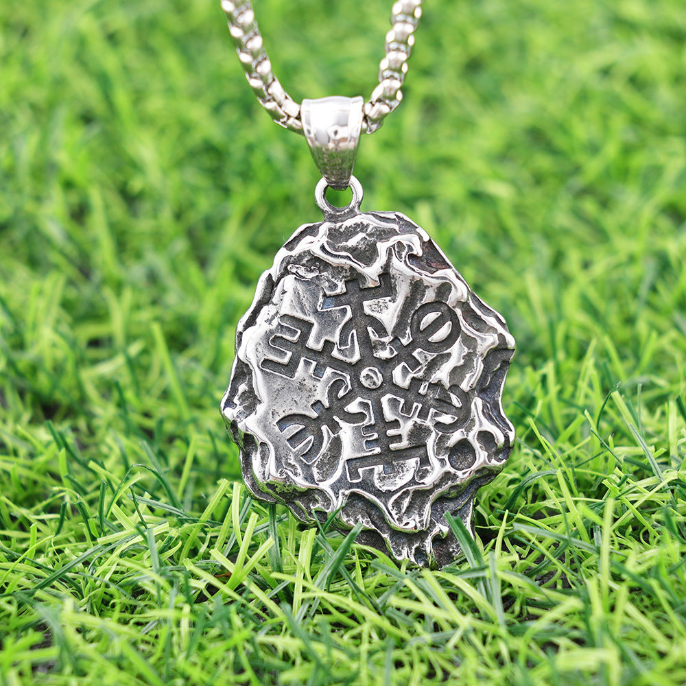 Retro Titanium Steel Pendants From Europe And The US