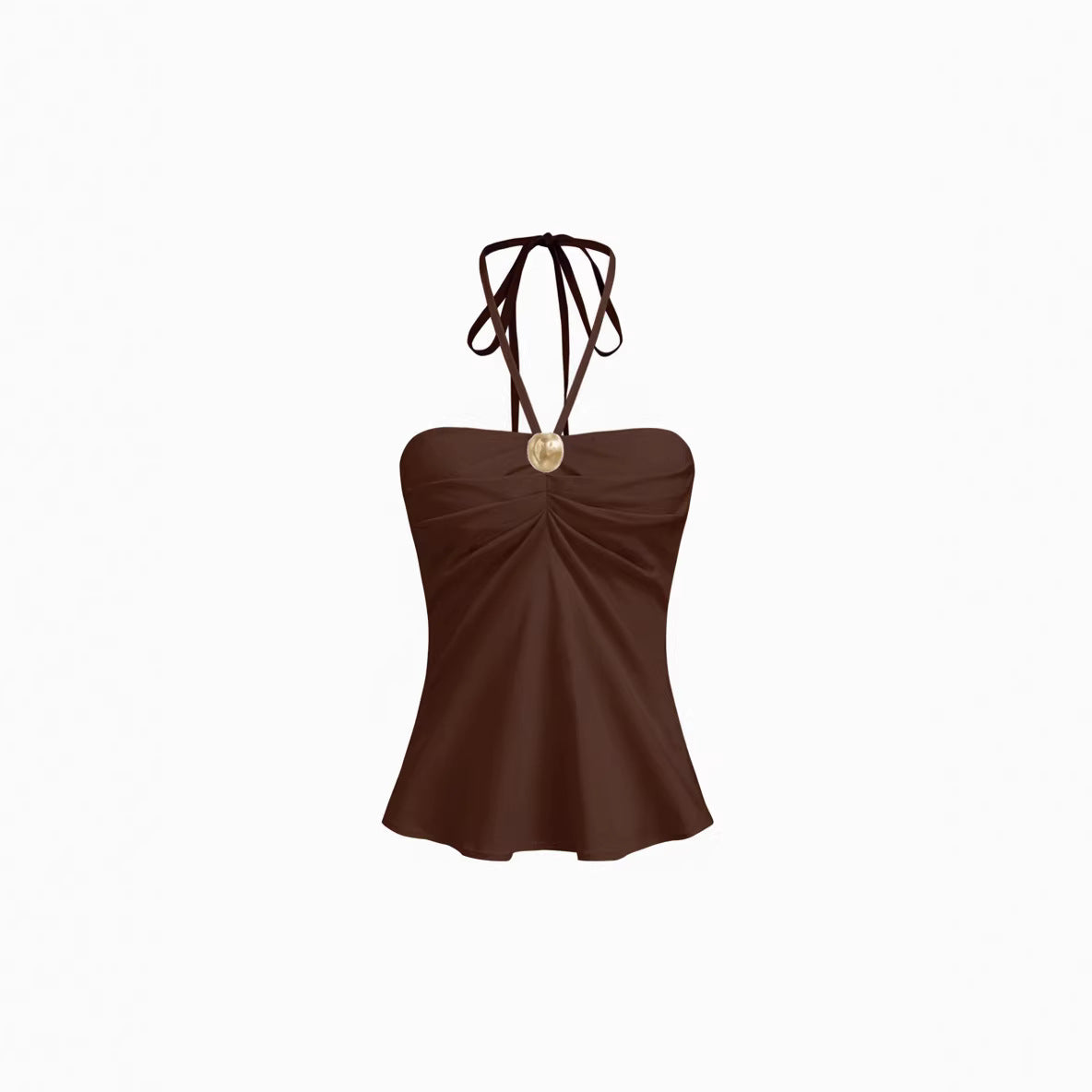Loose Pure-and-sexy Camisole With Thin Shoulder Straps For Women