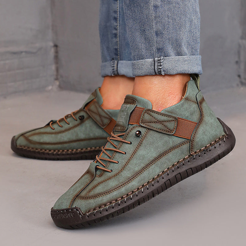 Leather Boots For Outdoor Casual Wear Available In Large Sizes For Both