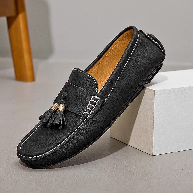 Mens Versatile Trendy Casual Loafer Shoes