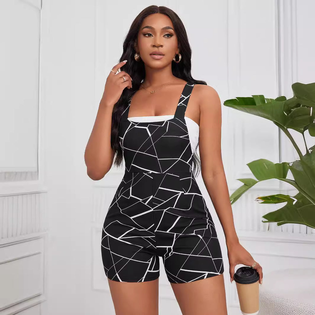 Stylish Casual And Minimalist Design Womens Jumpsuit